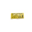 Miter Saw Laser Warning Label X4CH