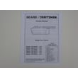 Owner's Manual for Craftsman 13953610 - Part 114A1140