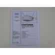 Garage Door Opener Owner's Manual for Craftsman 13953663SRT - Part 114A2123
