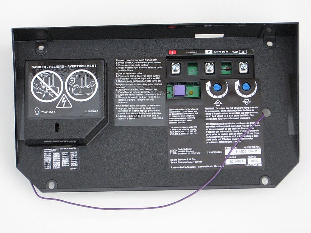 Craftsman 41A50213H315 Garage Door Opener Logic Board for Craftsman