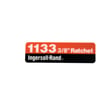 Ingersoll Rand Label for Ingersoll Rand IR1133 - Part 1133-301A