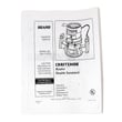 Router Owner's Manual for Craftsman 315174710 - Part 612547-815