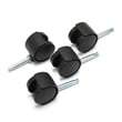 Shop Vacuum Caster, 4-pack 42004-96-0