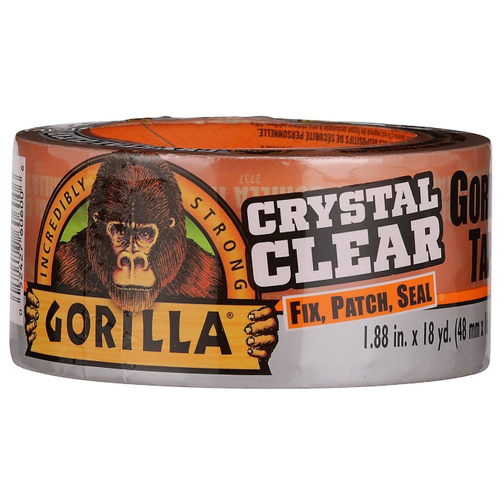 Part #6027003, Crystal Clear Gorilla Tape