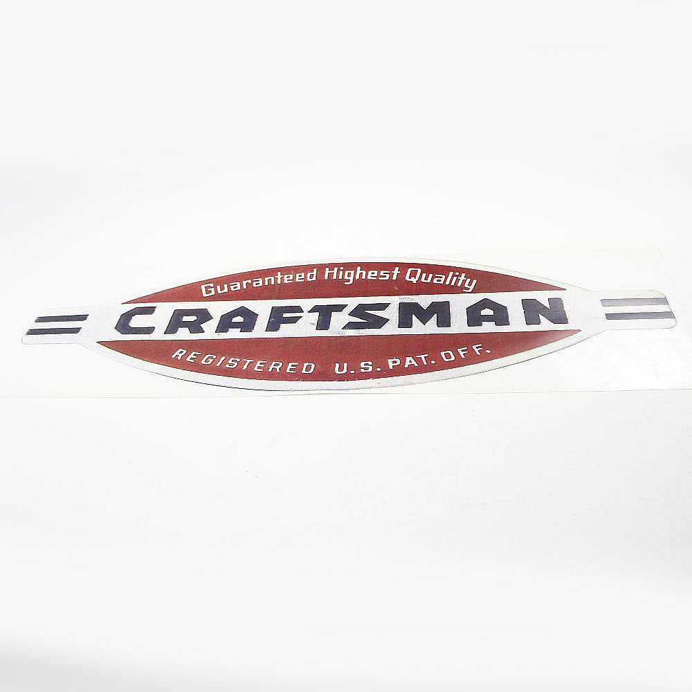 Tool Chest Nameplate 28005 parts Sears PartsDirect