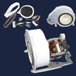 Dryer Blower Motor And Fan Kit 510717P