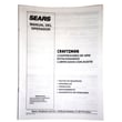 Owner's Manual for Craftsman 919177351 - Part D20437