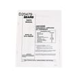 Craftsman Air Compressor Repair Parts List for Craftsman 919165230 - Part D20479