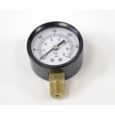 Air Compressor Pressure Gauge, 300-psi undefined