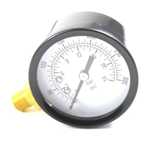 Air Compressor Pressure Gauge, 300-psi 032-0119