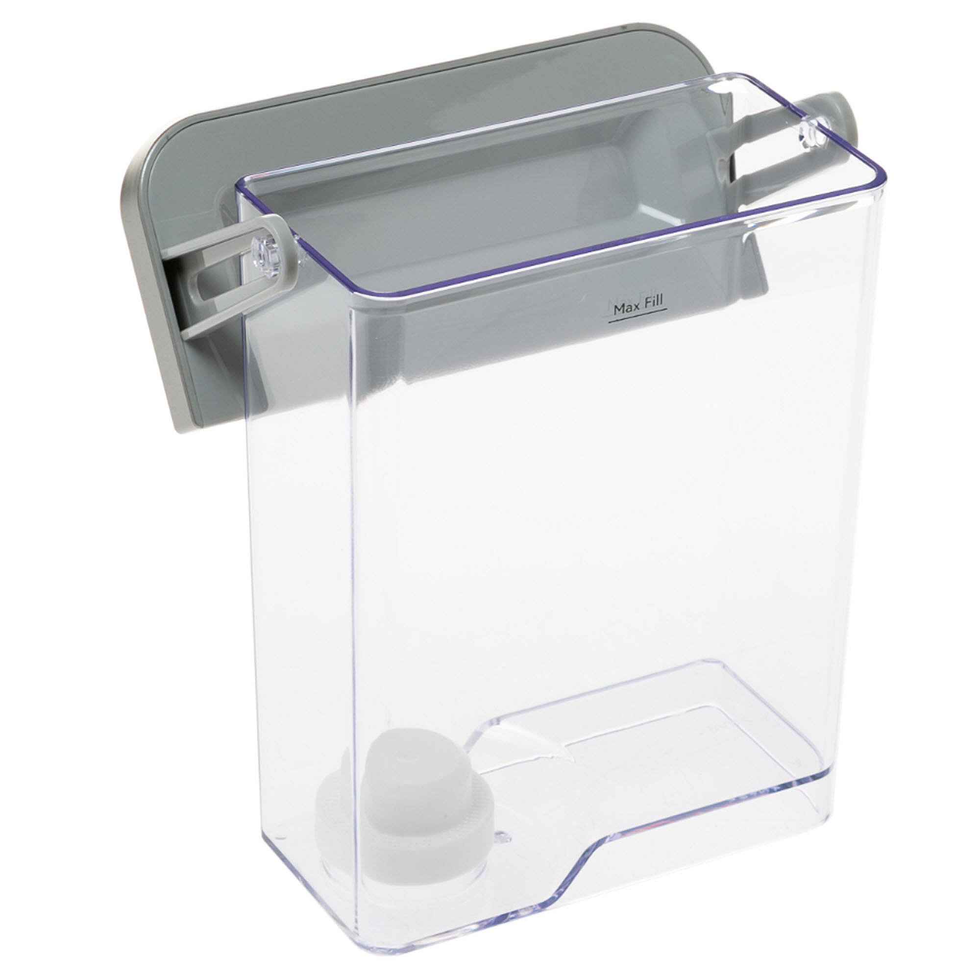 Water Tank And Lid Assembly - Caf Silver WC01X20607