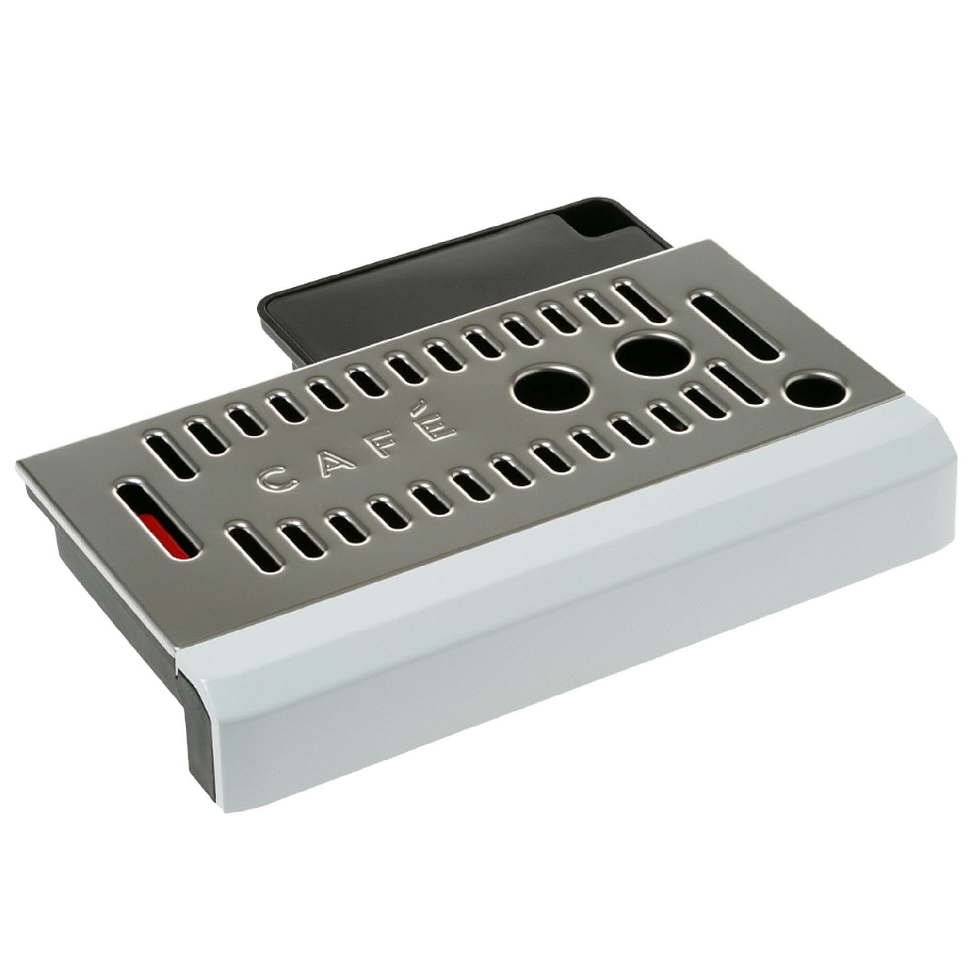 Part #wc01X20647, Ge Drip Tray And Grate Assembly - Caf Matte