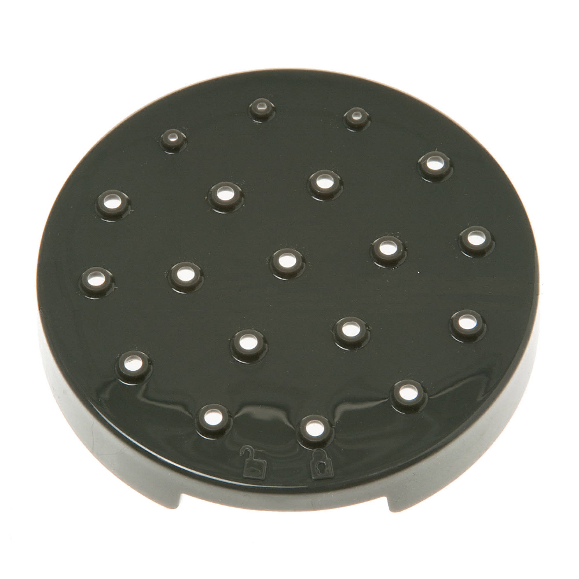Part #wc02X20413, Matte Black Shower Head