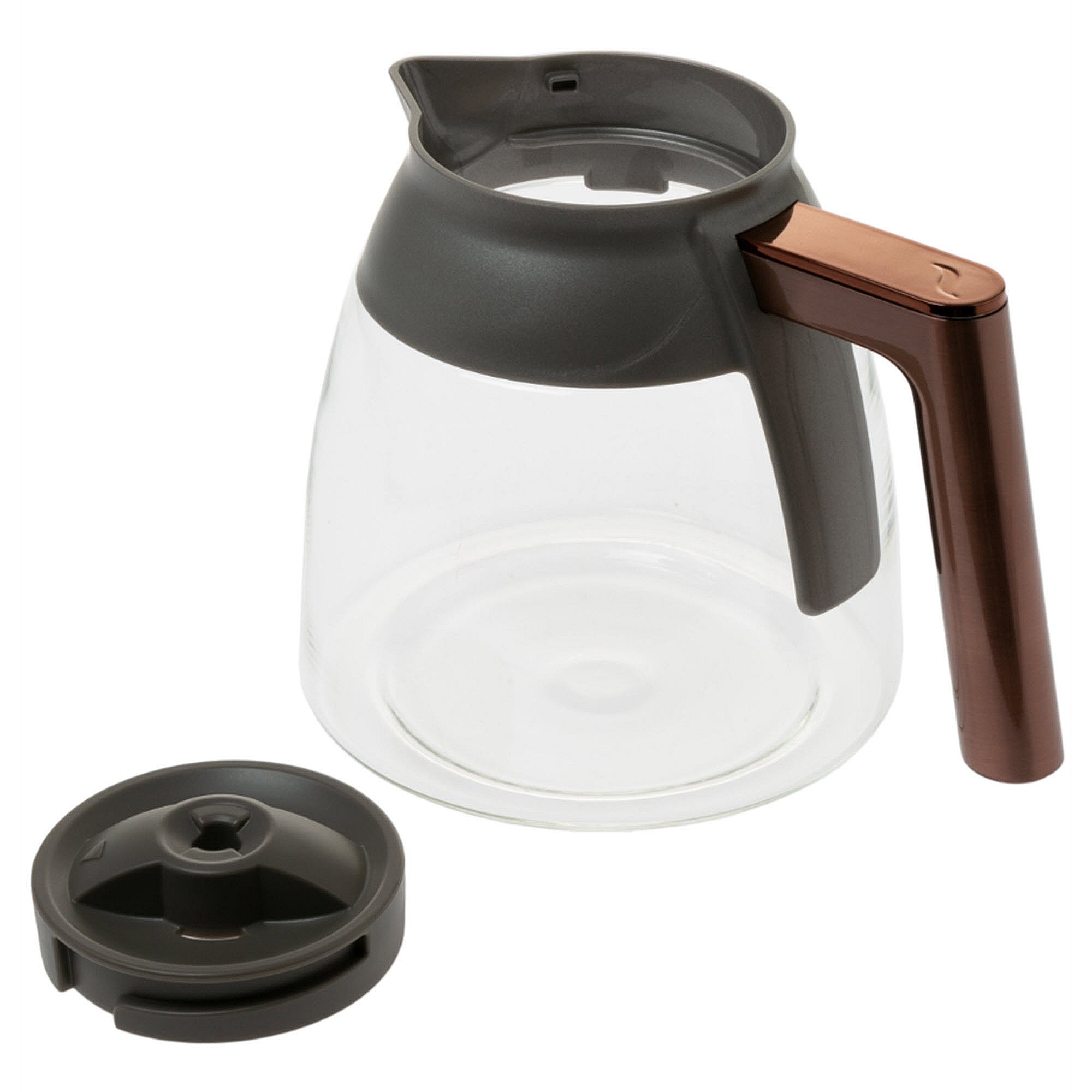 Brushed Stainless Glass Carafe With Lid WC02X20562