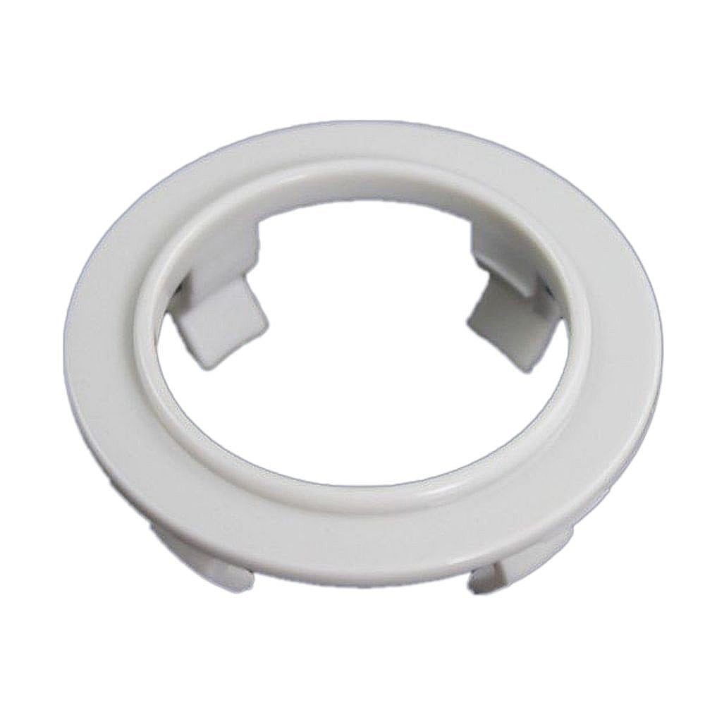 Part #wp3180081, Cooktop Burner Knob Skirt (White) / 1.75 x 1.75 x 0.50