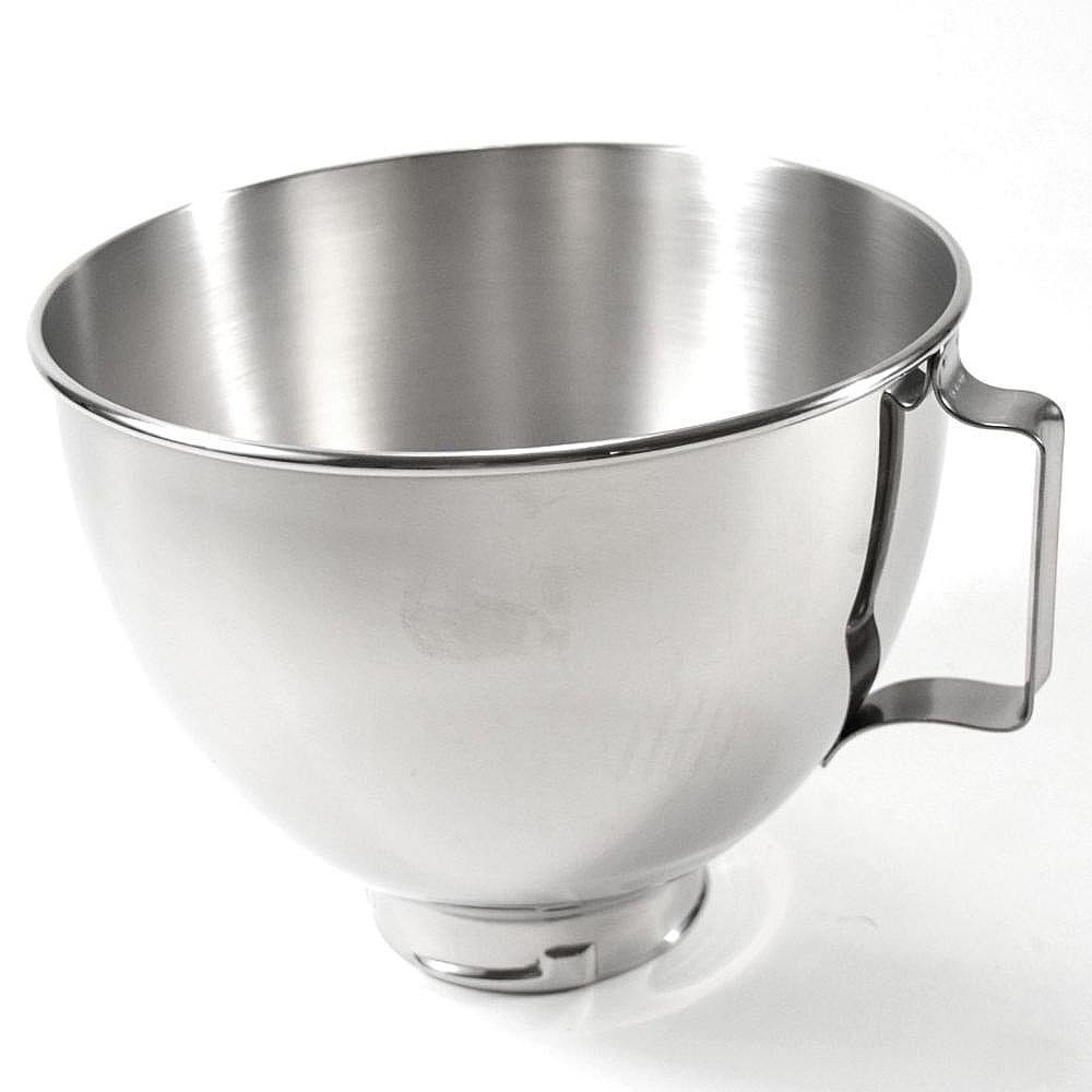 Part #w10802058, Stand Mixer Bowl (Replaces 242550-2, W10712632, W10712634) / 9.50 x 7.56 x 9.75