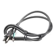 Food Processor 3-prong Power Cord (black) for KitchenAid 4KFP740WH0 - Part 8211857