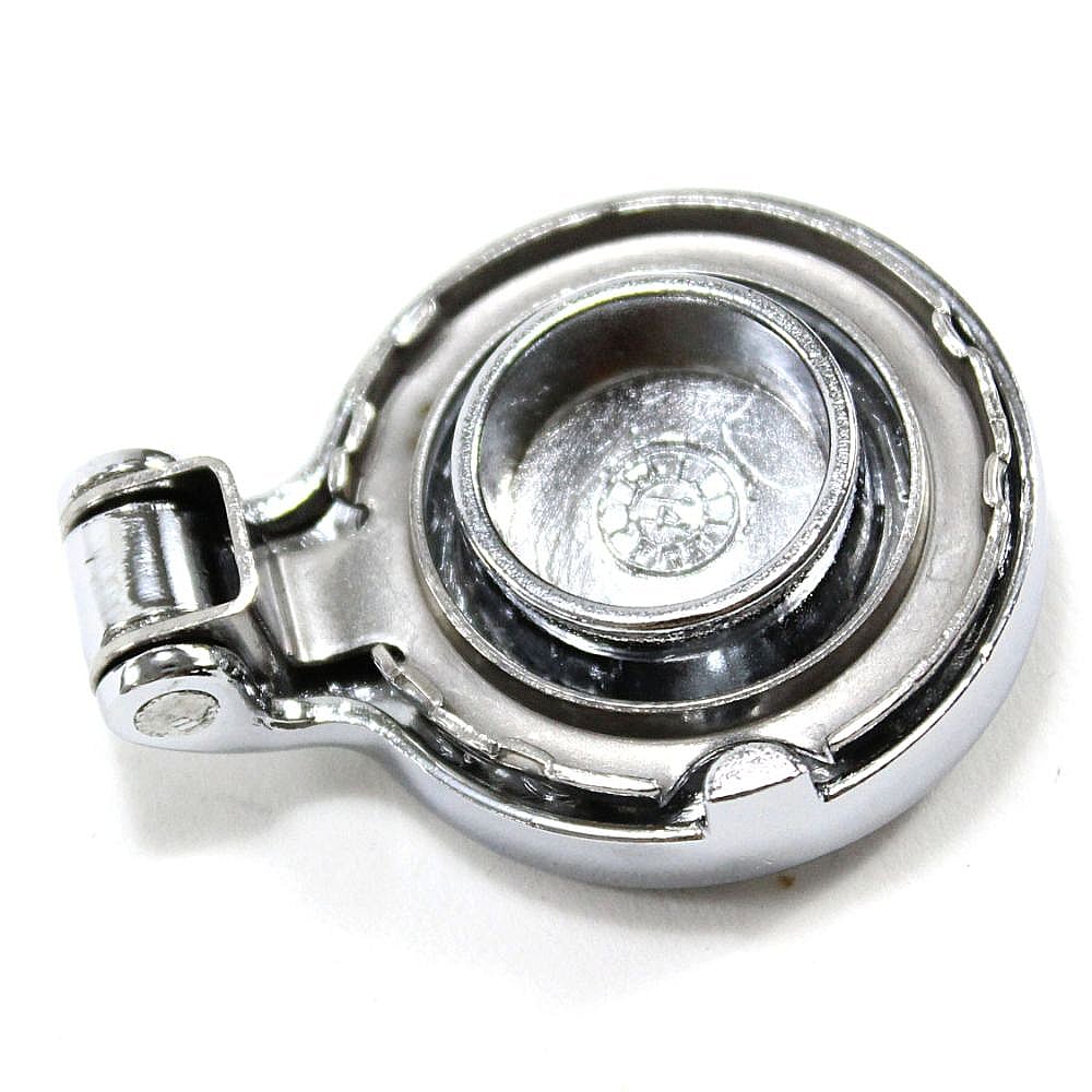 Part #w11401152, Stand Mixer Attachment Hub Cap (Chrome) (Replaces 9707983) / 2.00 x 1.50 x 0.62