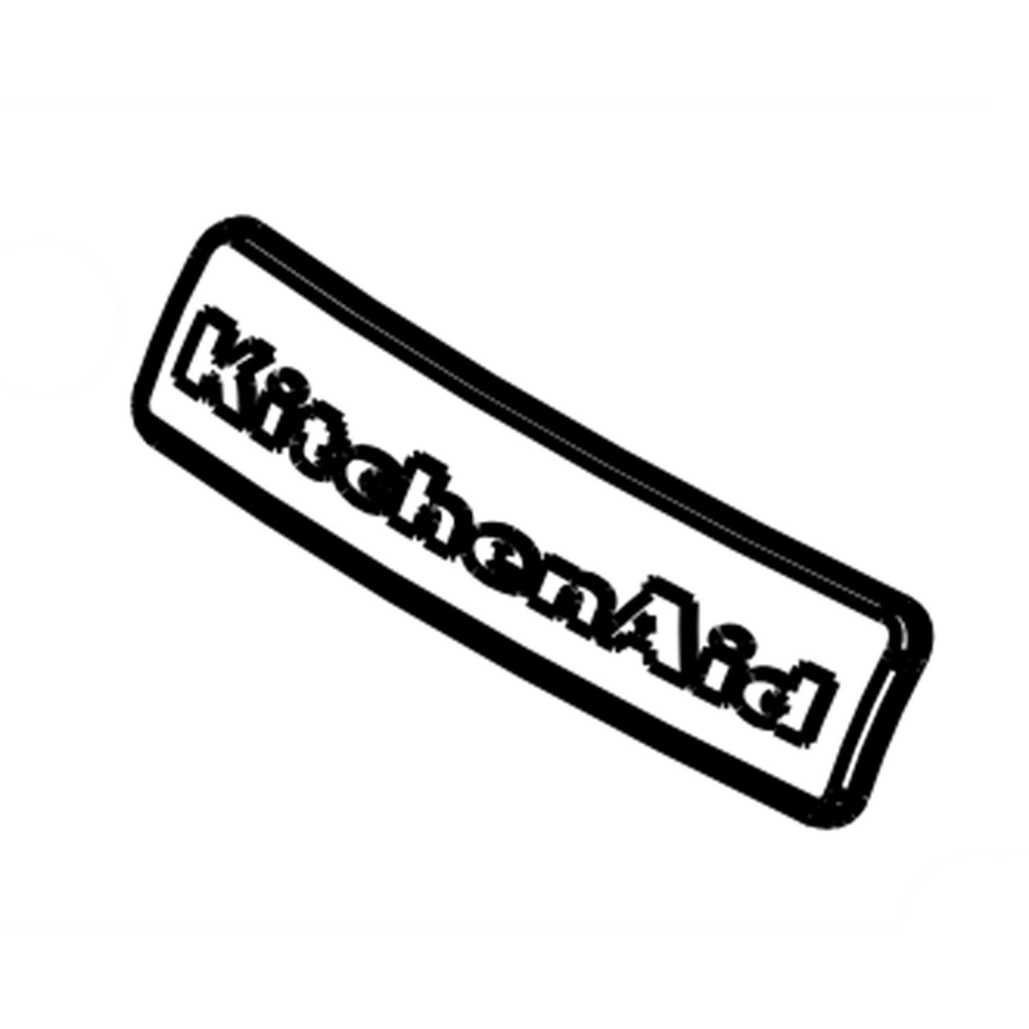 Part #w10431039, Nameplate / 2.88 x 0.50 x 0.38