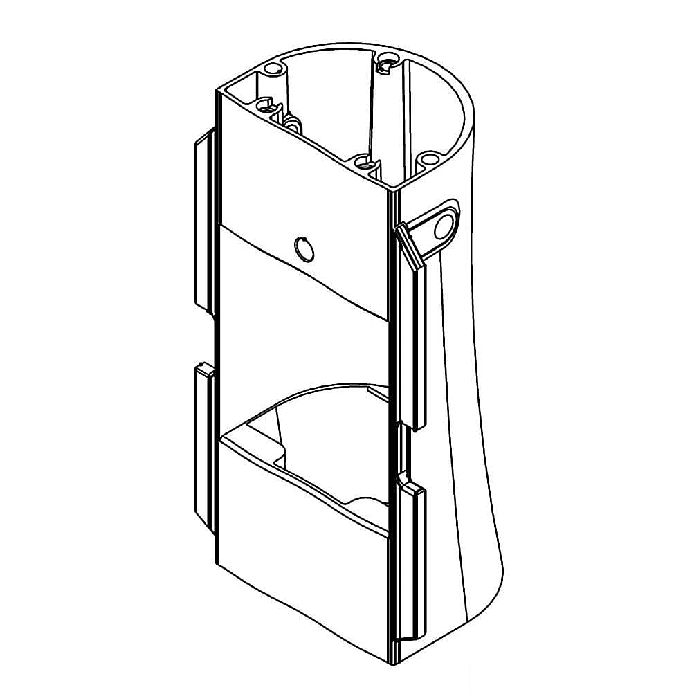 Photo of KitchenAid Part #w10467892, Column | 4.00 x 3.00 x 3.00 from Repair Parts Direct