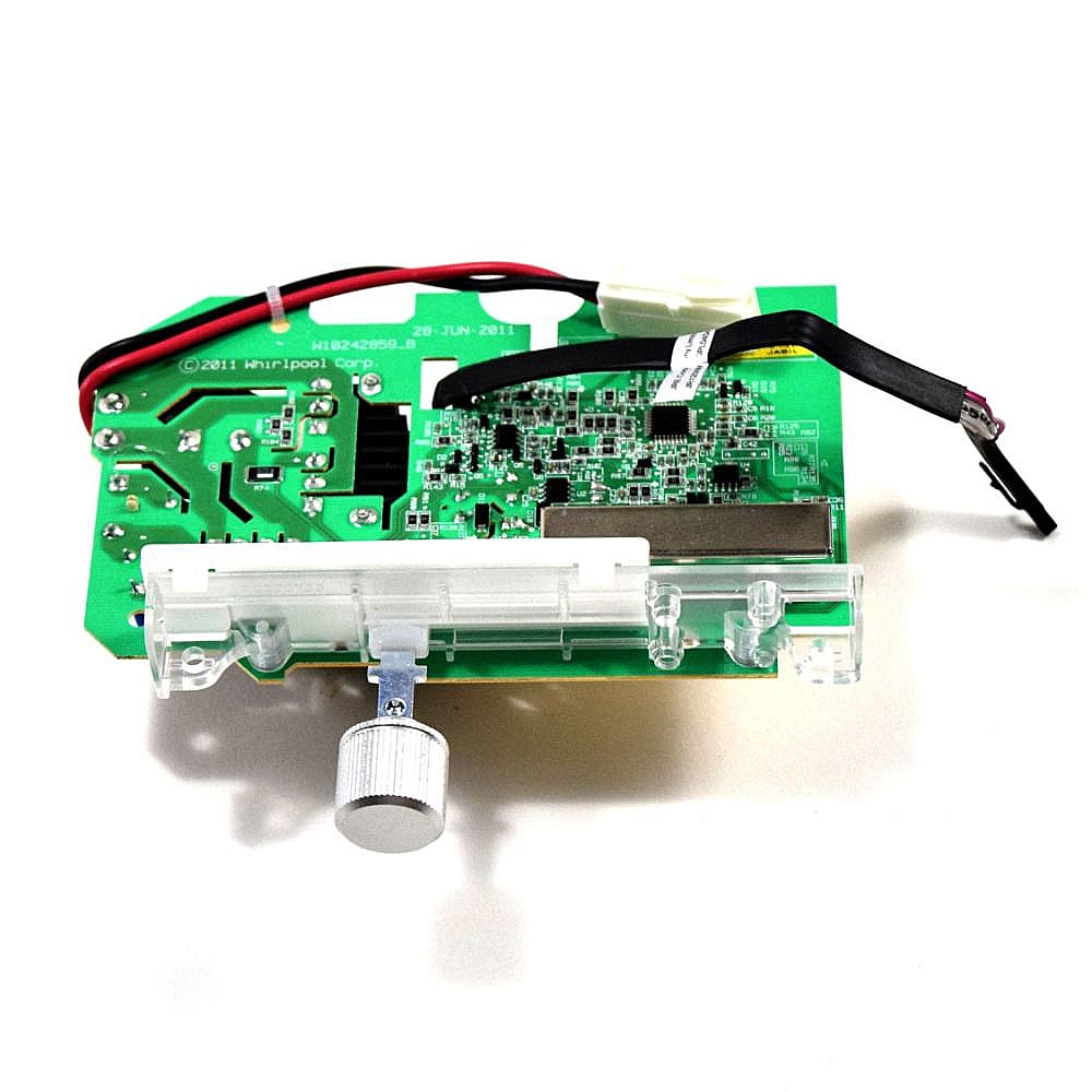 Part #wpw10487697, Whirlpool Stand Mixer Speed Control Board And Knob (Silver, 120-Volt) (Replaces W10487697) / 10.38 x 7.50 x 3.25