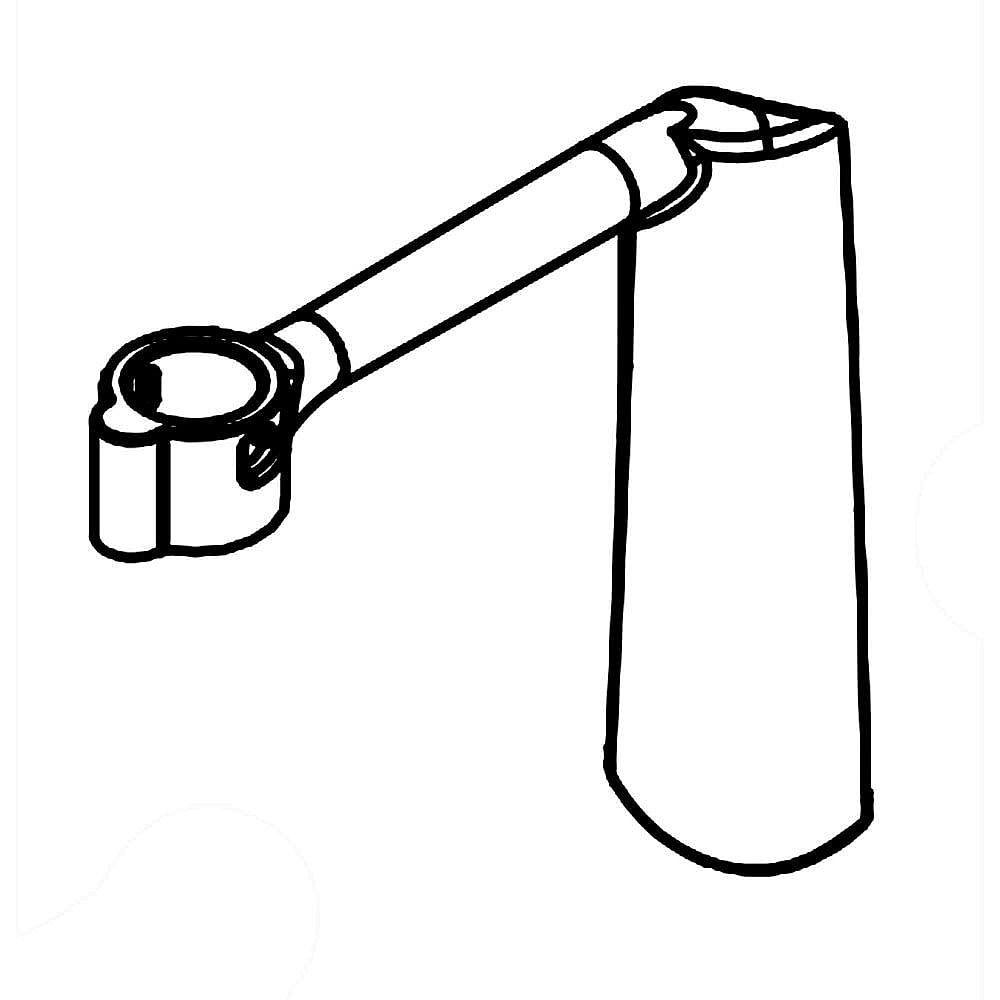 KitchenAid Part #w10726707, Wand | 4.25 x 4.00 x 1.25