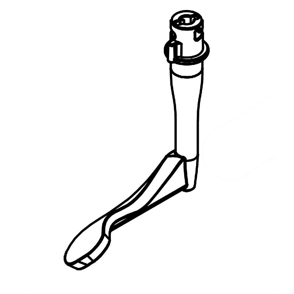 KitchenAid Part #w10726709, Wand | 4.75 x 4.25 x 1.00
