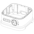 Base Lower - for KitchenAid KSB8270MS0 - Part W10851943