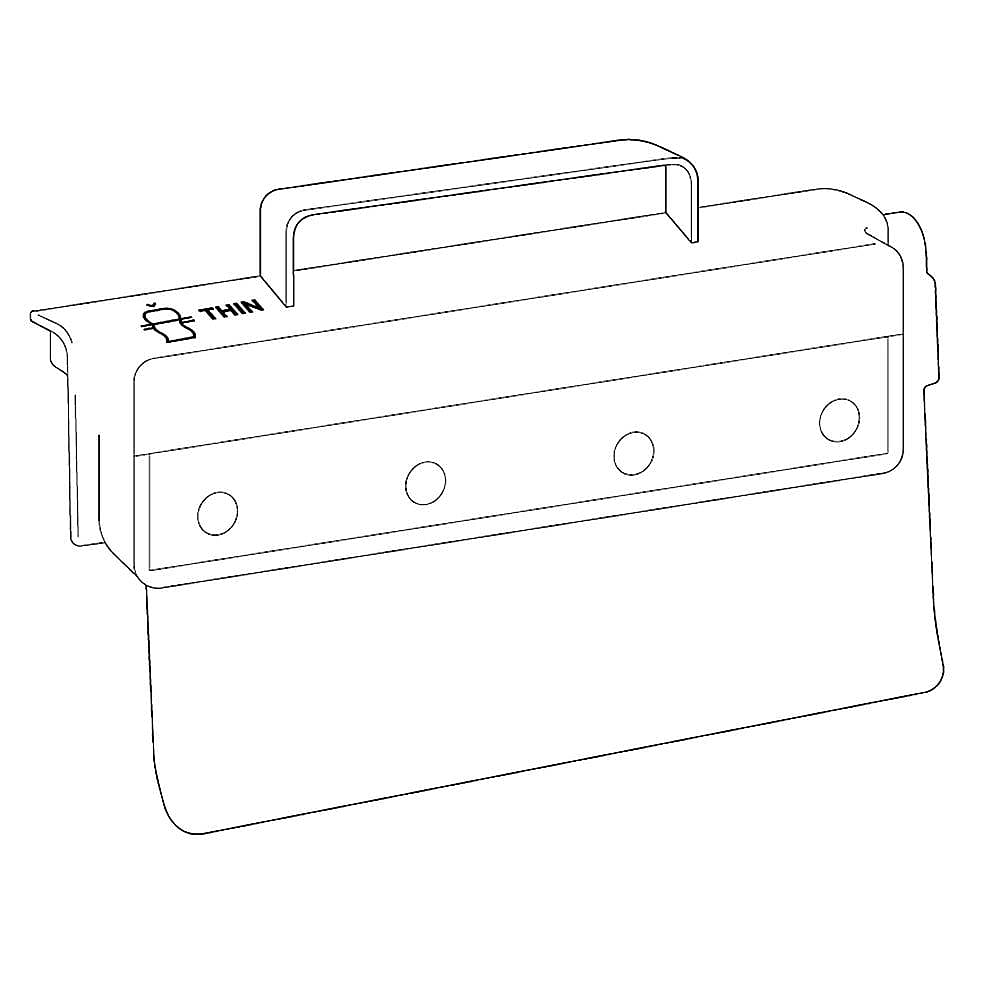 Part #w11133754, Blade Asm / 4.75 x 4.25 x 5.88