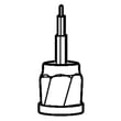 Food Processor Disc Shaft Adapter W11239489
