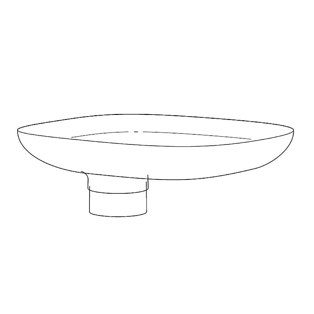 Part #w11254827, Tray / 15.25 x 14.25 x 10.75