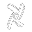 Stand Mixer Food Grinder Attachment Blade for KitchenAid KSMMGA0 - Part W11614119