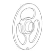 Plate - Saus for KitchenAid KSMMGA0 - Part W11254845