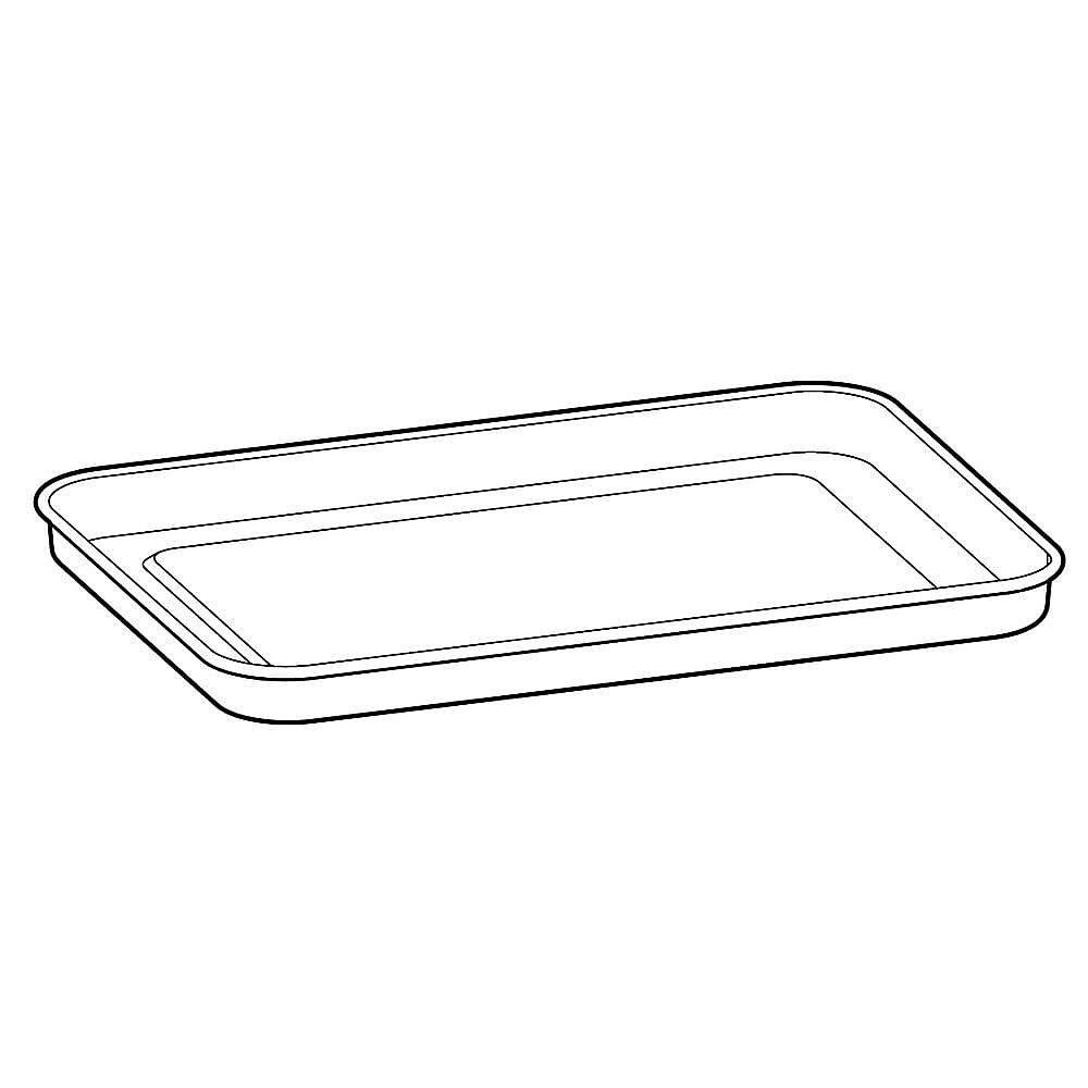 Photo of Part #w11401075, Pan from Repair Parts Direct