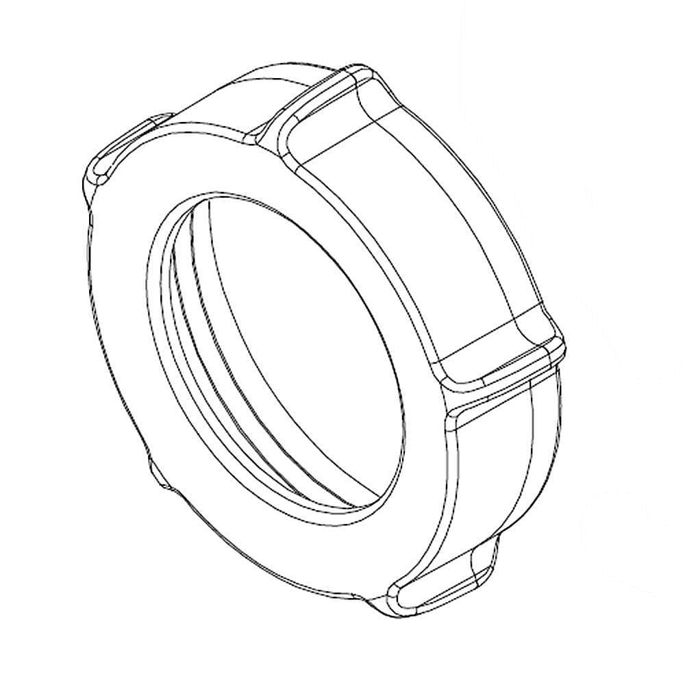 Part #w11445834, Stand Mixer Food Grinder Attachment Collar