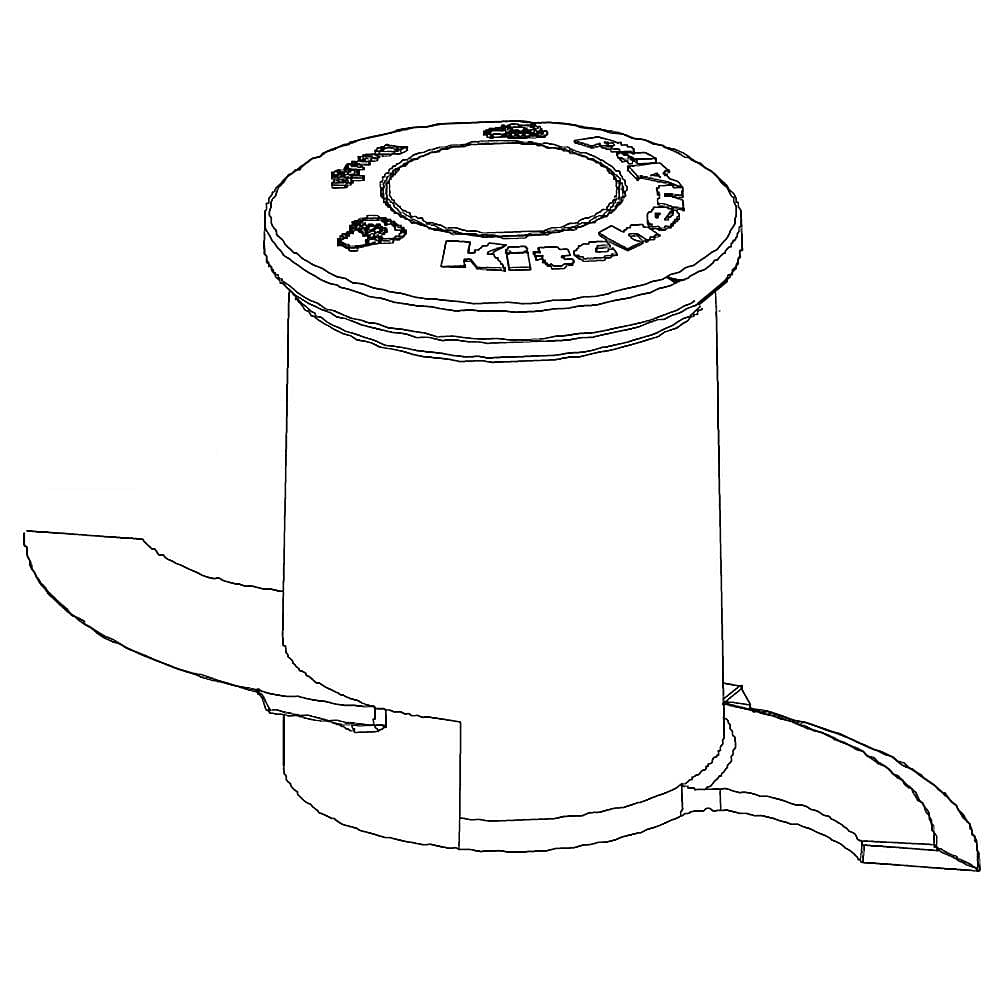 Part #wpw10466836, Blade / 7.01 x 4.26 x 2.51