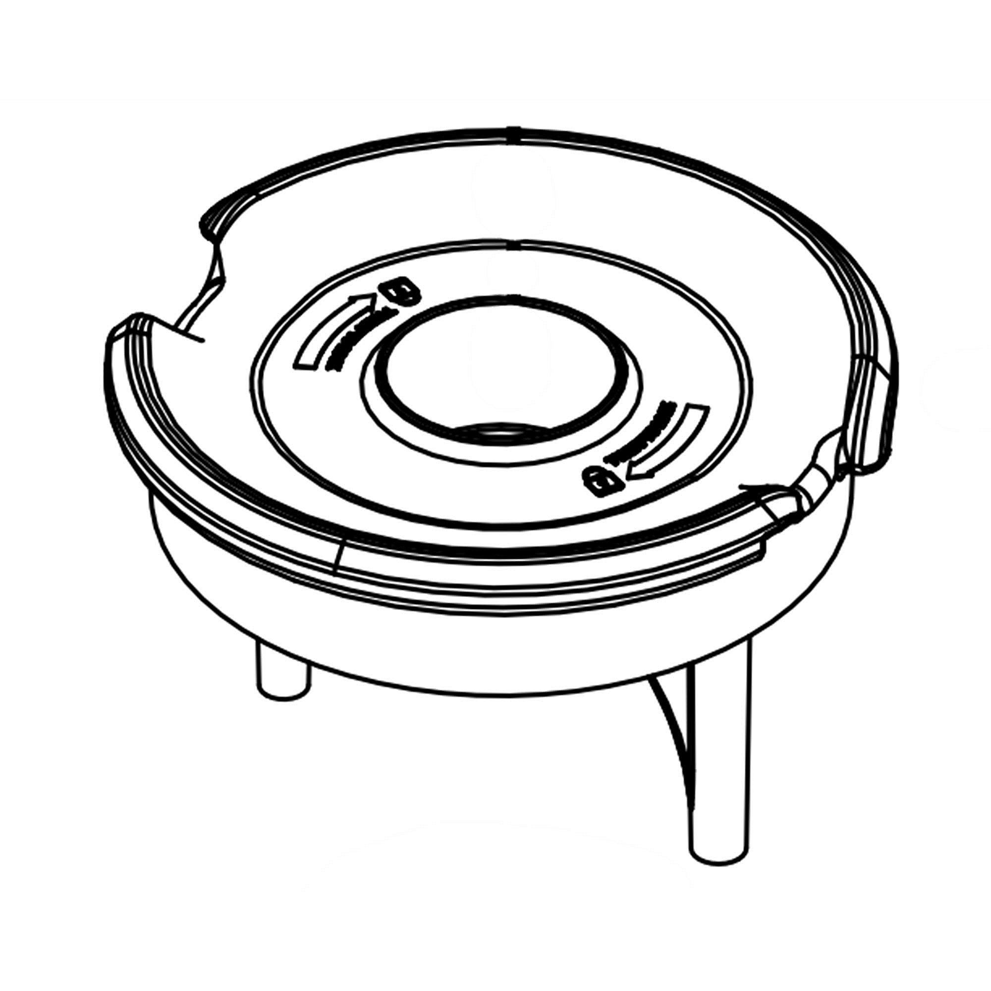 Part #wpw10497275, Lock Jar / 2.27 x 4.62 x 4.62