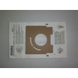 Vacuum Bag, 1-pack (white) for Kenmore 11628075890 - Part 4370450