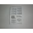 Owner's Manual (white) for Kenmore 11634925401 - Part KC01ZBPK1000