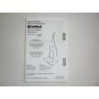 Vacuum Owner's Manual (white) for Kenmore 11636932500 - Part KC01ZCSRZ0U0
