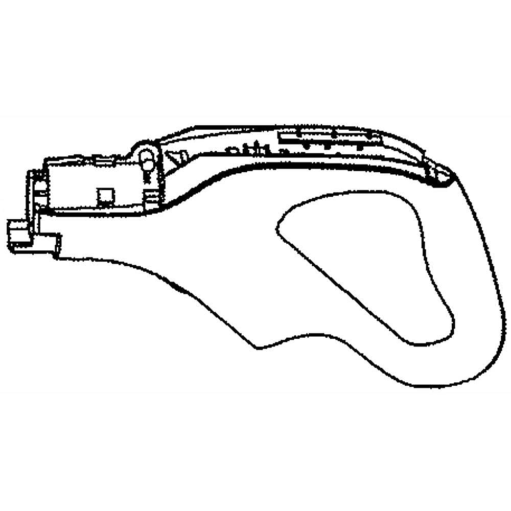 Part #591007158, Kenmore Handle Assembly
