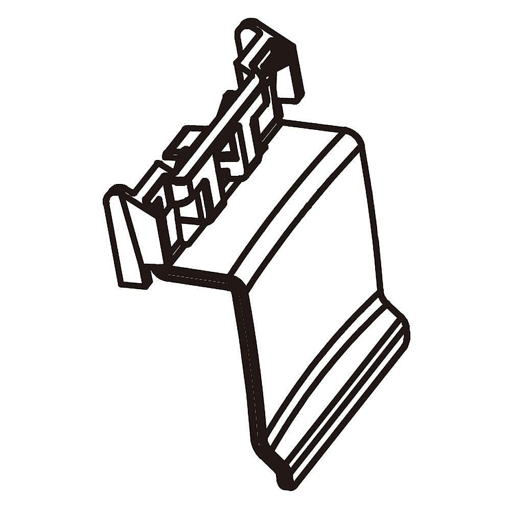 Part #kc01Deejzmuq, Kenmore Dust Cover Latch