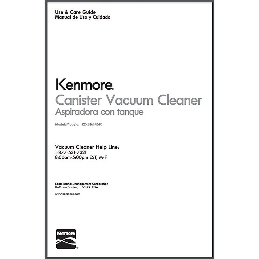 Part #kc01Zeejz0U0, Kenmore Use And Care Guide
