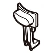 Release Button for Kenmore 12581614610 - Part KC13DDMMZVU4