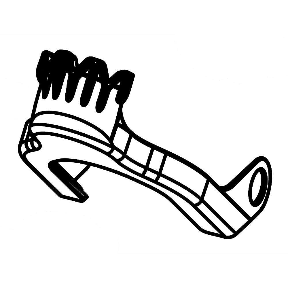Part #kc16Aedczd01, Kenmore Body Stopper