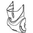 Kenmore Front Body for Kenmore 12510135610 - Part KC20AEDFZV06