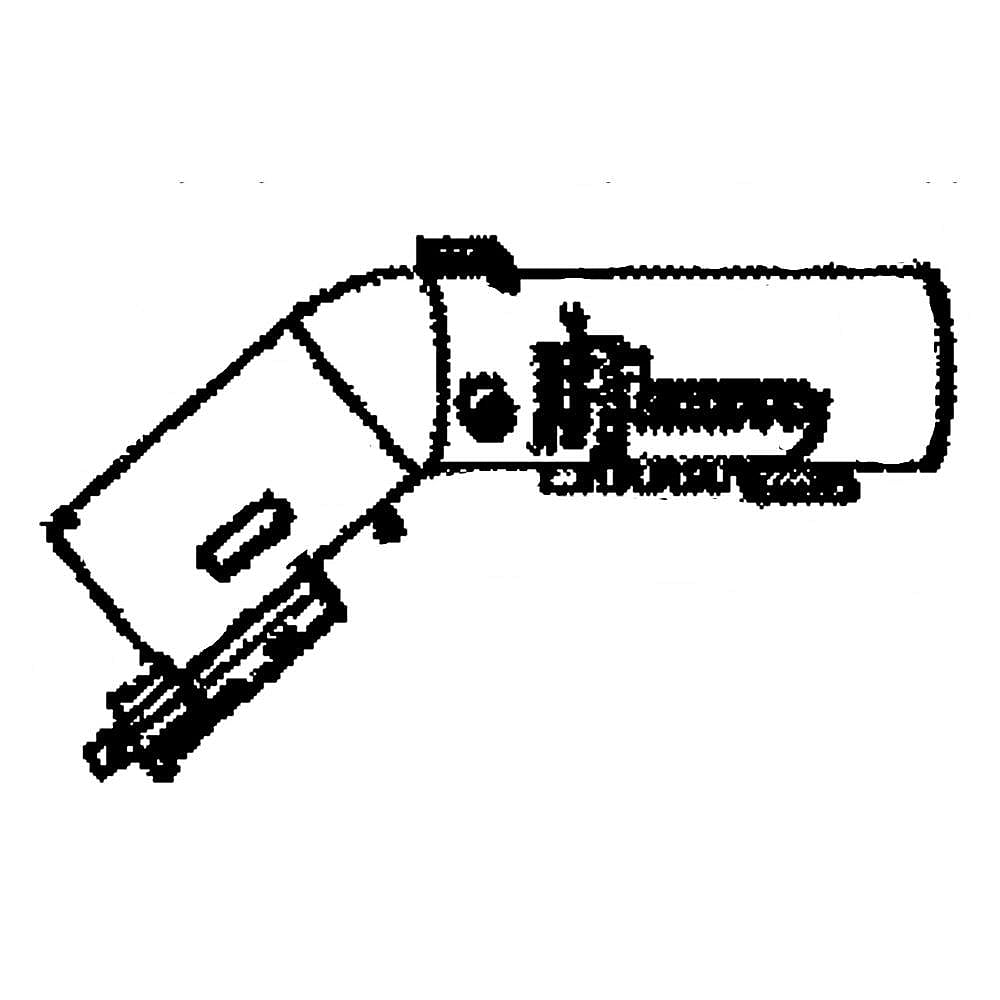 Part #kc30Peekzv06, Vacuum Hose Handle Center Tube