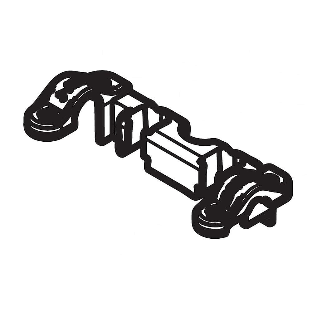 Part #kc31Ddwczv06, Kenmore Hinge Bracket