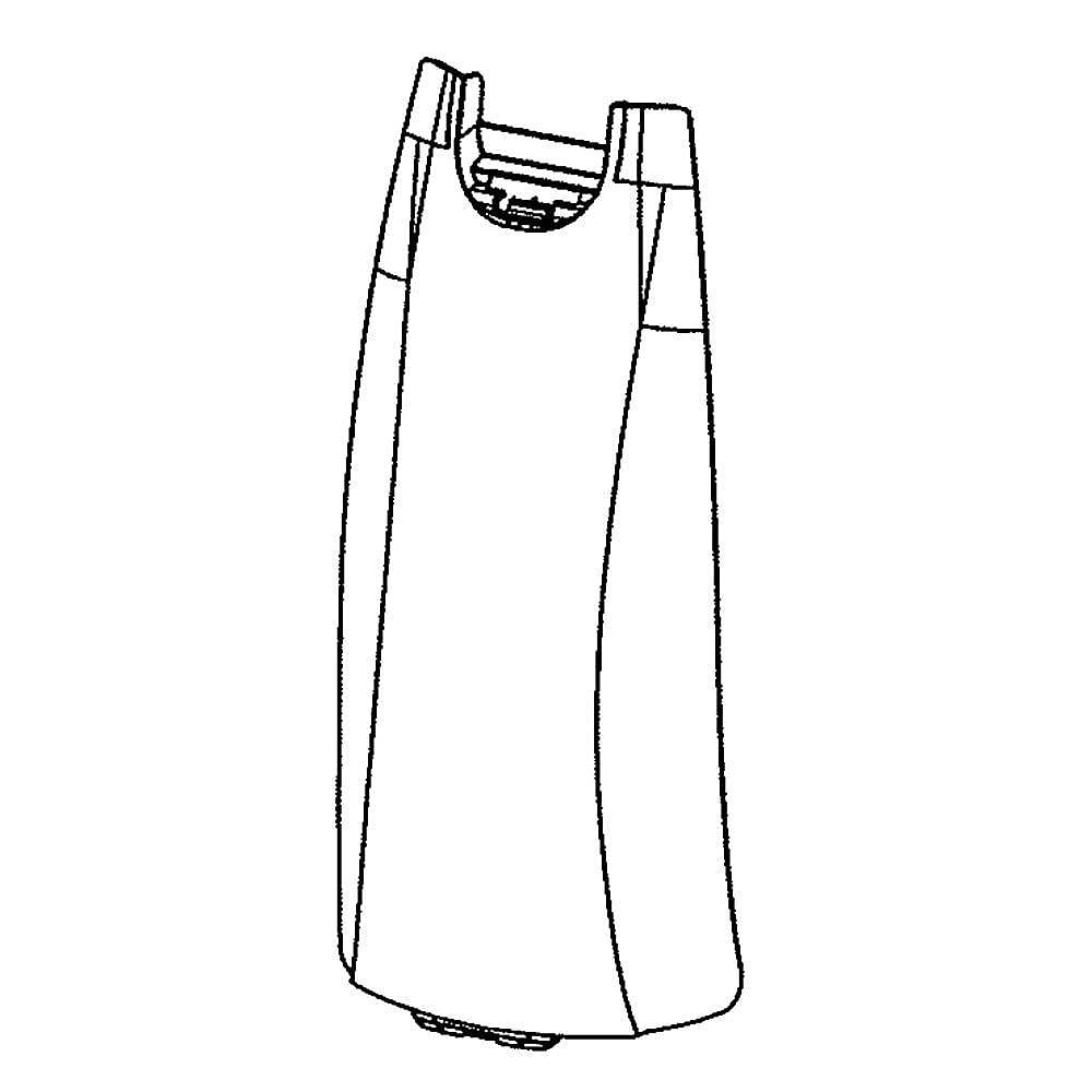 Vacuum Dust Bag Compartment Door