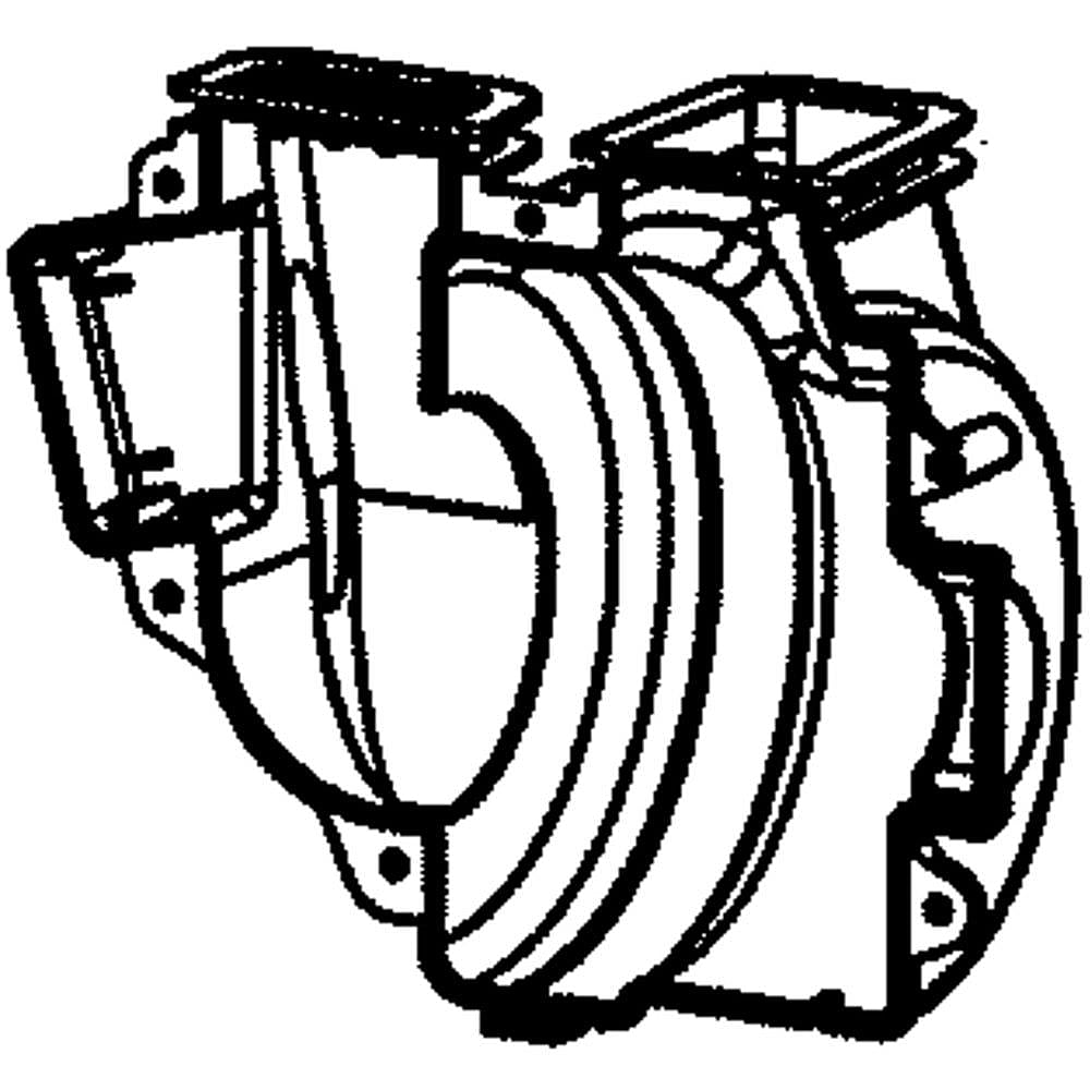 Part #kc54Ldwfz000, Kenmore Air Guide Left